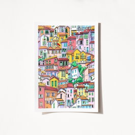 Wallity Póster 2035 sin marco 50 x 70 cm Acabado mate satinado